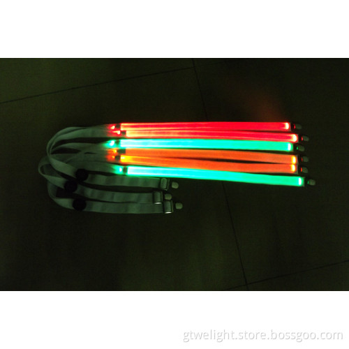 Hot Sale Safety Warning LED Bicycle Suspender Glow in Dark
